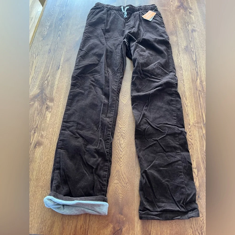 Boys Gymboree brown corduroy pants NWT size 12